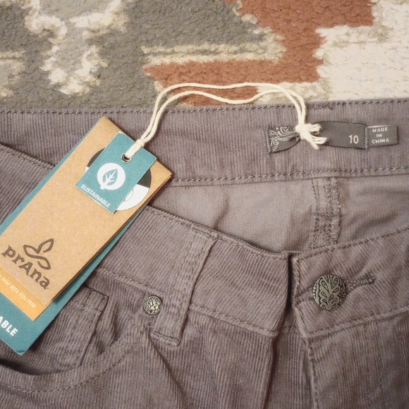 Prana Trinity cord pants - 10 NWT - Picture 3 of 6
